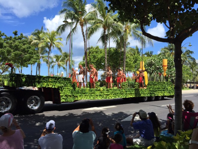 Kamehameha and court