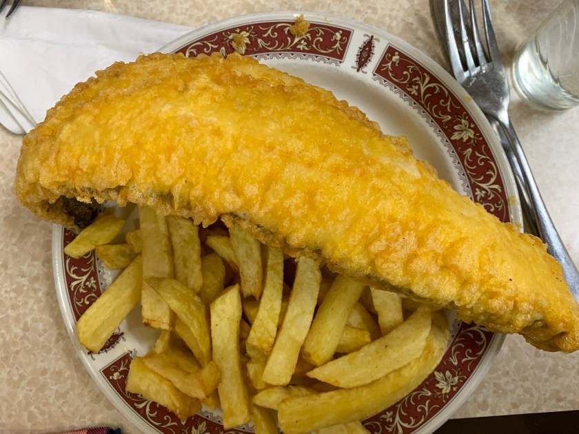 London fish 'n chips