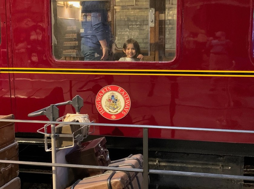 Ada on the Hogwart's Express