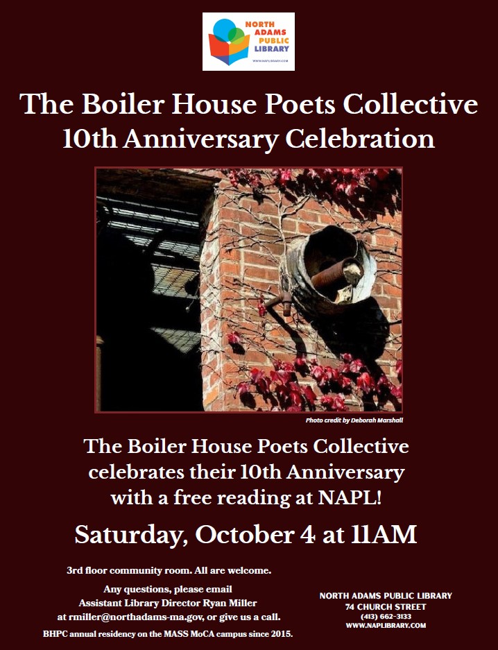 10th anniversary of the Boiler House Poets&nbsp;Collective