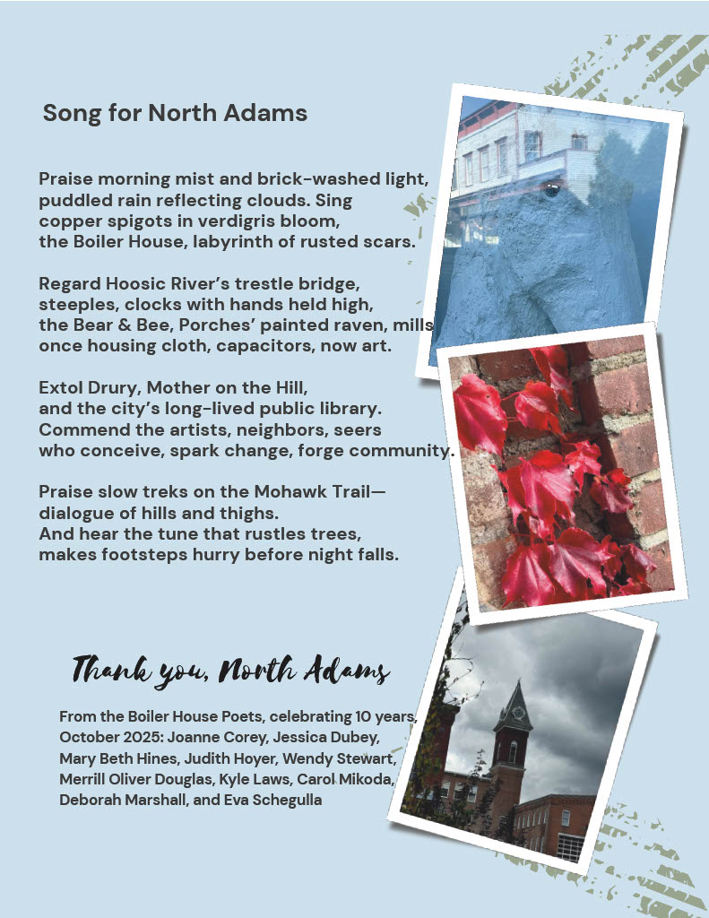 A birthday poetry&nbsp;reading